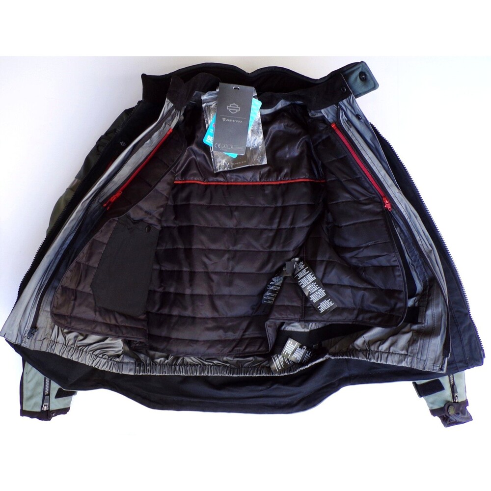 NWT $650.99 MENS Harley-Davidson REV'IT GRIT ADVENTURE JACKET- 98179-21VM Sz M - Picture 3 of 3